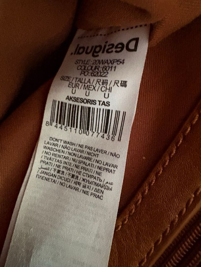 Bolso Desigual marrón - Multicolor