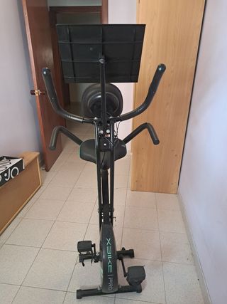 Bicicleta estática plegable