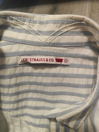 Camicia Levi's a righe bianche e azzurre