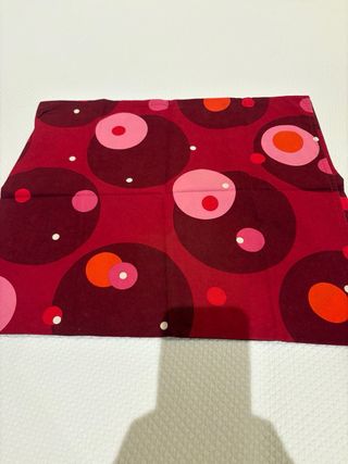 Funda nórdica 220x220cm - Rojo y Rosa
