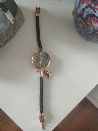 Reloj Bear  rosa - Negro