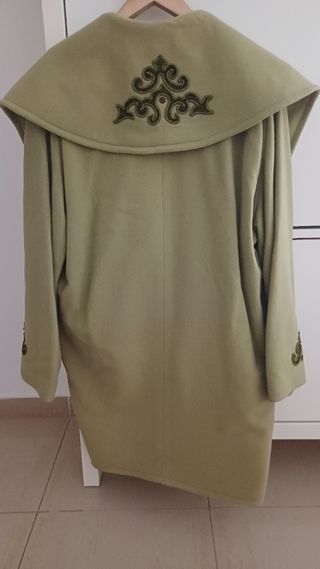 Chaquetón lana virgen - Verde oliva - T.46/48