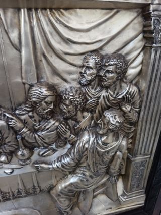 Cuadro Relieve Última Cena - Jesús