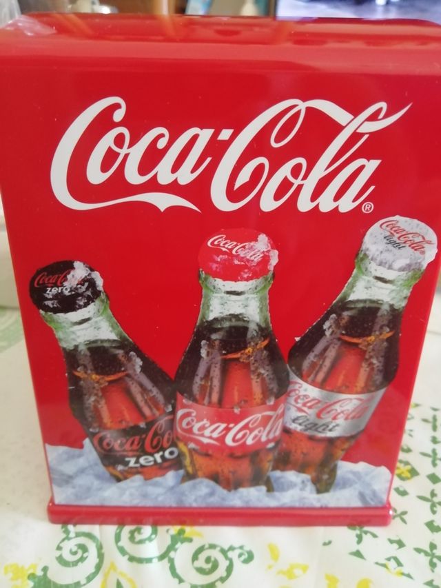 Servilletero Coca-Cola vintage