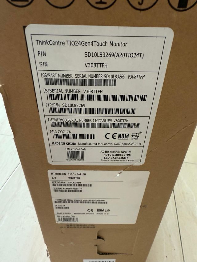 Monitor Lenovo ThinkCentre