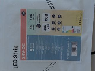 Cinta LED 24V-DC 5m 100 LEDs