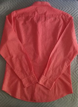 Camisa Massimo Dutti color coral