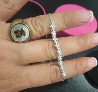 Pulsera Tous plata - oso