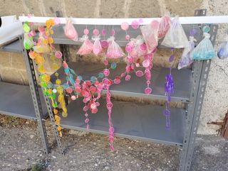 Ghirlanda plastica multicolor