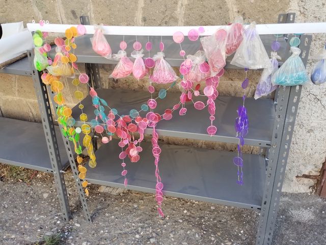 Ghirlanda plastica multicolor