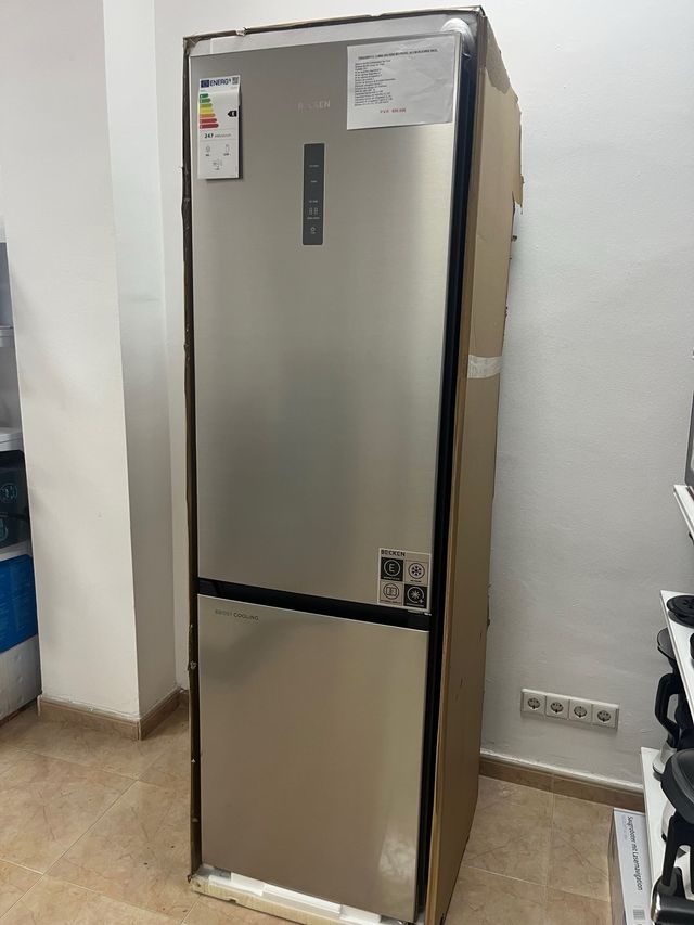 Frigorífico Combi Becken - Acero inoxidable 2 m