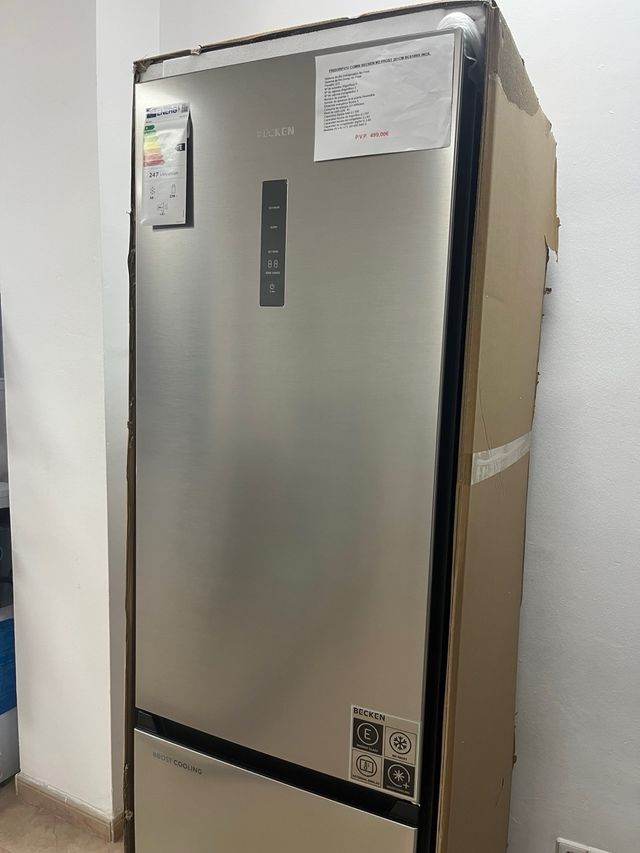 Frigorífico Combi Becken - Acero inoxidable 2 m