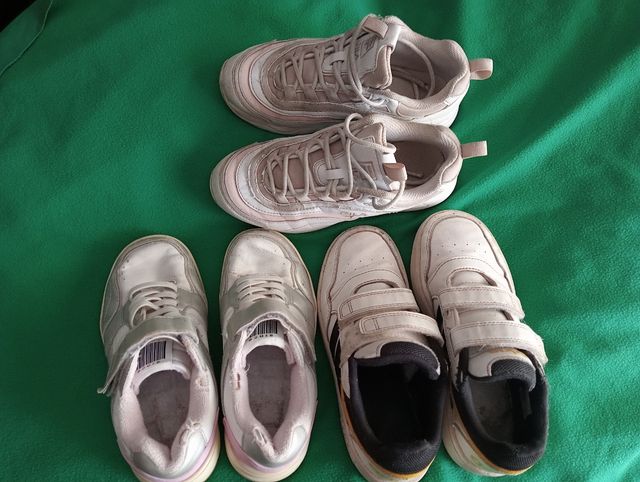 Zapatillas niñas y niños - 4 pares
