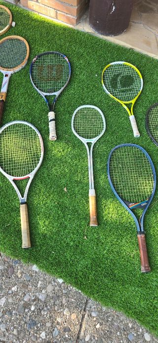 Lote 22 raquetas padel usadas