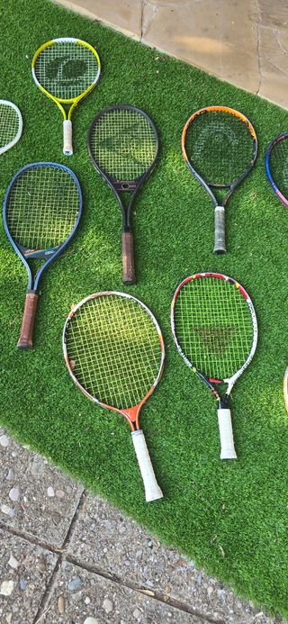 Lote 22 raquetas padel usadas