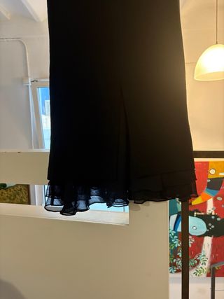 Vestido negro invierno