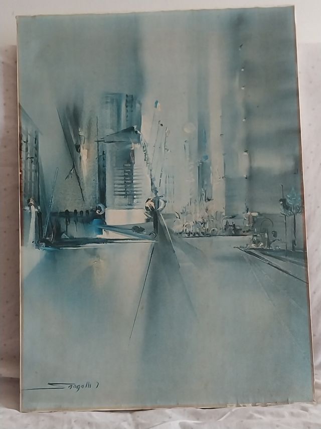 Tela di Giovanni Sangalli - Pittura