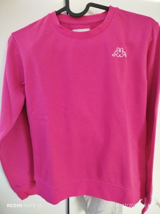 Felpa Kappa rosa