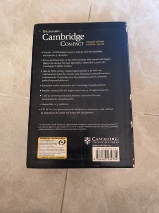 Diccionario Bilingue Cambridge Spanish-English ...