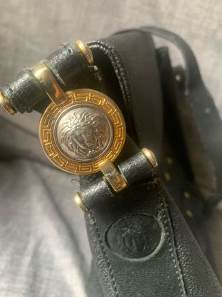 Borsa Versace nera vintage