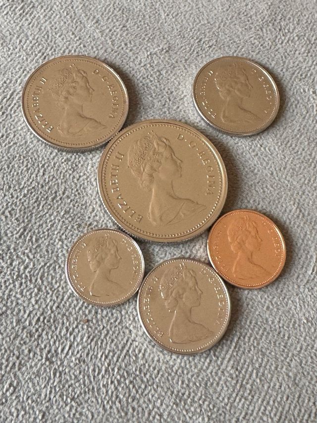 set completo Monedas Canadá 1977