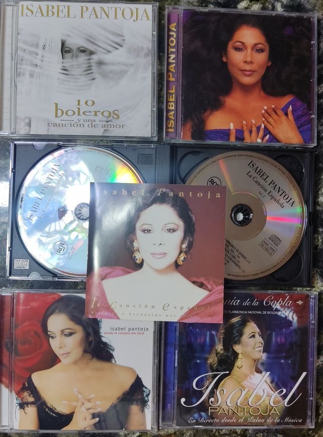 6 CDs Isabel Pantoja - Boleros y más