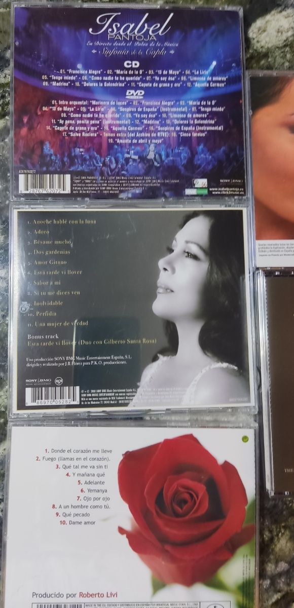 6 CDs Isabel Pantoja - Boleros y más
