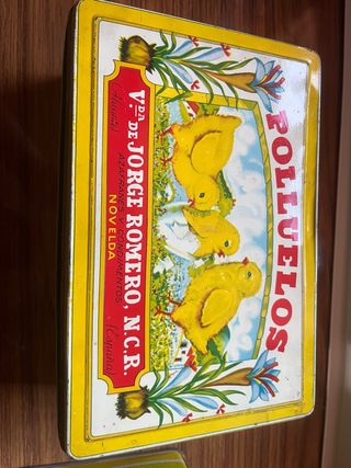 Caja Polluelos vintage