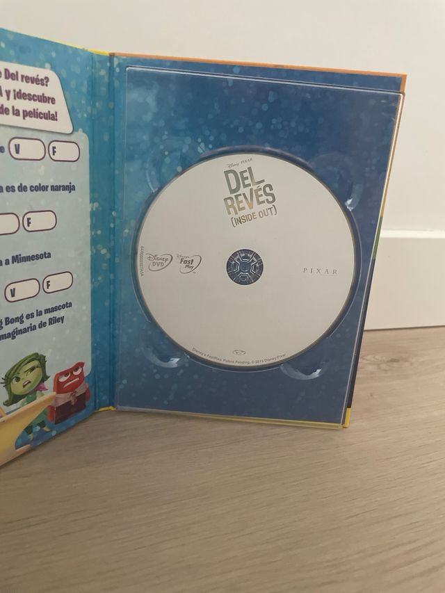 Del Revés (Inside Out) DVD+Libro