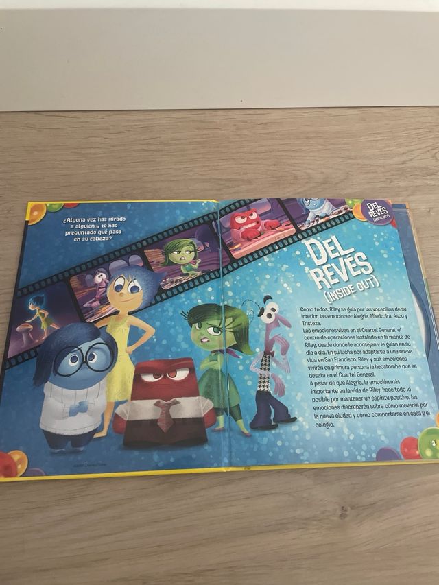 Del Revés (Inside Out) DVD+Libro