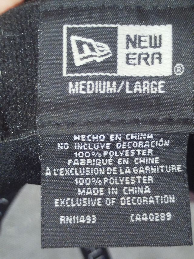 Gorra New Era 39Thirty negra