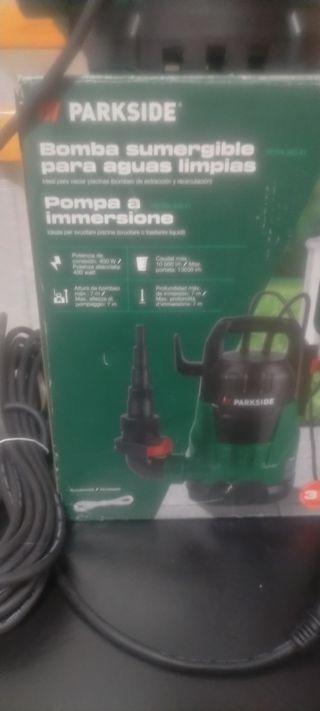 Bomba Sumergible Parksid PETPK 400 A1