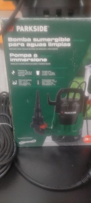 Bomba Sumergible Parksid PETPK 400 A1