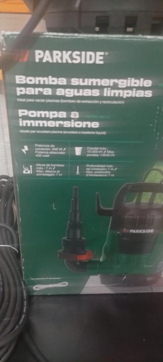 Bomba Sumergible Parksid PETPK 400 A1