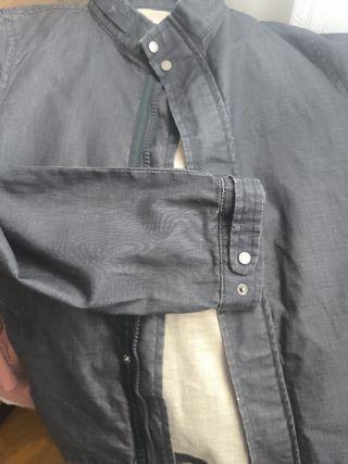 Chaqueta entretiempo azul, talla 8 años, niño.