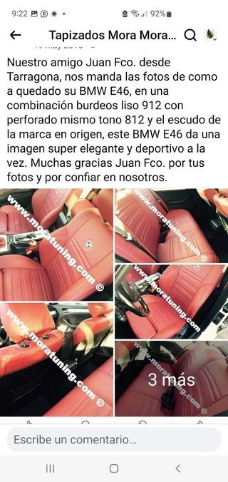 Fundas asientos bmw e46