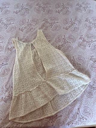 Top ZARA beige - Talla S