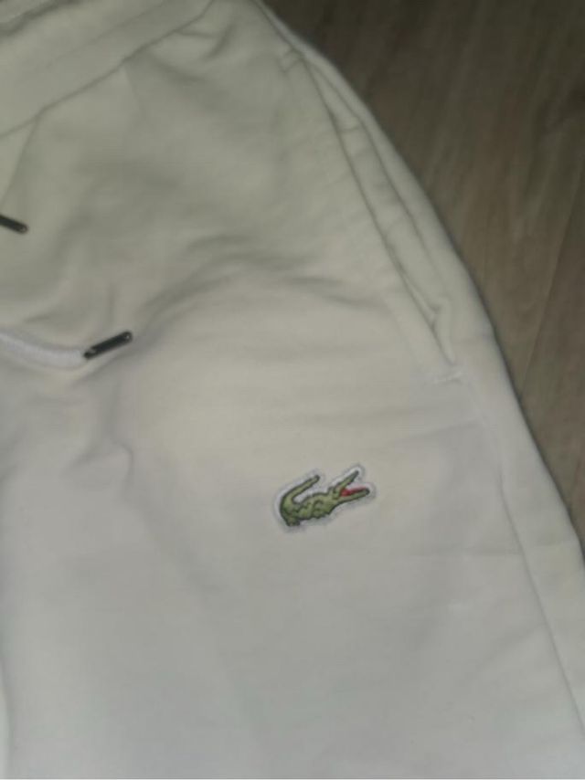 Pantalones Lacoste - blancos