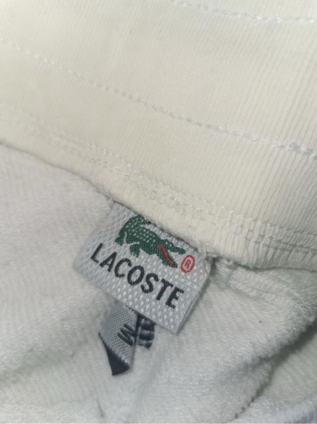 Pantalones Lacoste - blancos