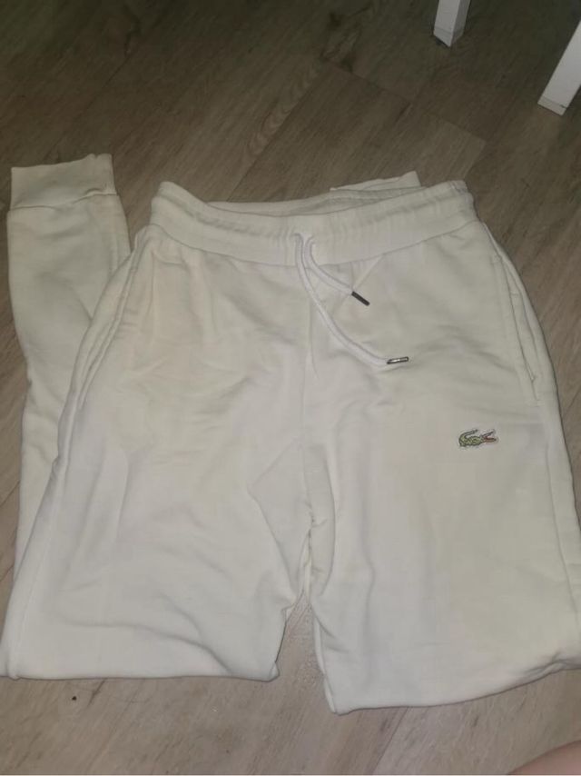 Pantalones Lacoste - blancos