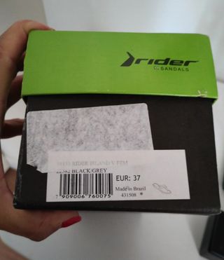 Chanclas Rider 37 - Nuevas