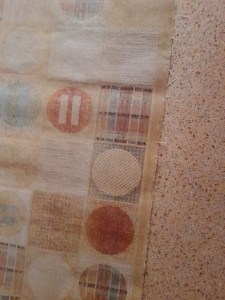 Tappeto 200 x 130 cm con motivo a cerchi