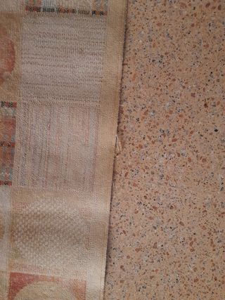Tappeto 200 x 130 cm con motivo a cerchi