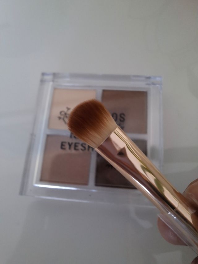 Sombra ojos BENECOS quarteto café-crema 