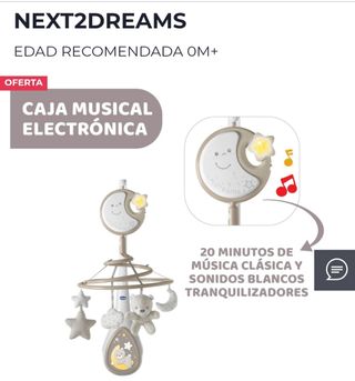 Móvil cuna Chicco Next2Dreams