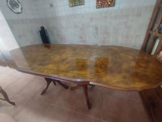 Mesa Comedor Madera y 4 sillas 