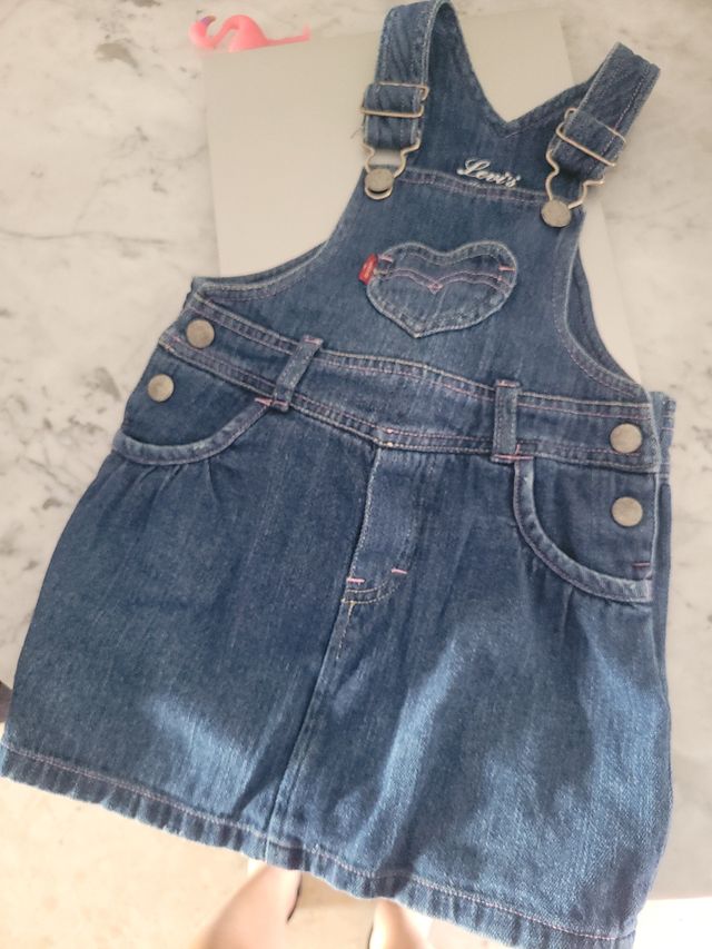 Vestido vaquero Levi's niña 24M