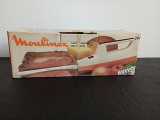 Cuchillo eléctrico Moulinex vintage. Funciona 
