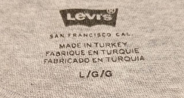 T-Shirt Levi's Grigia Tg.L