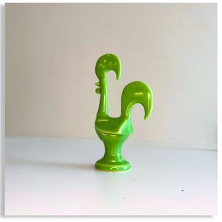 Galinha de Barcelos Verde - Retro